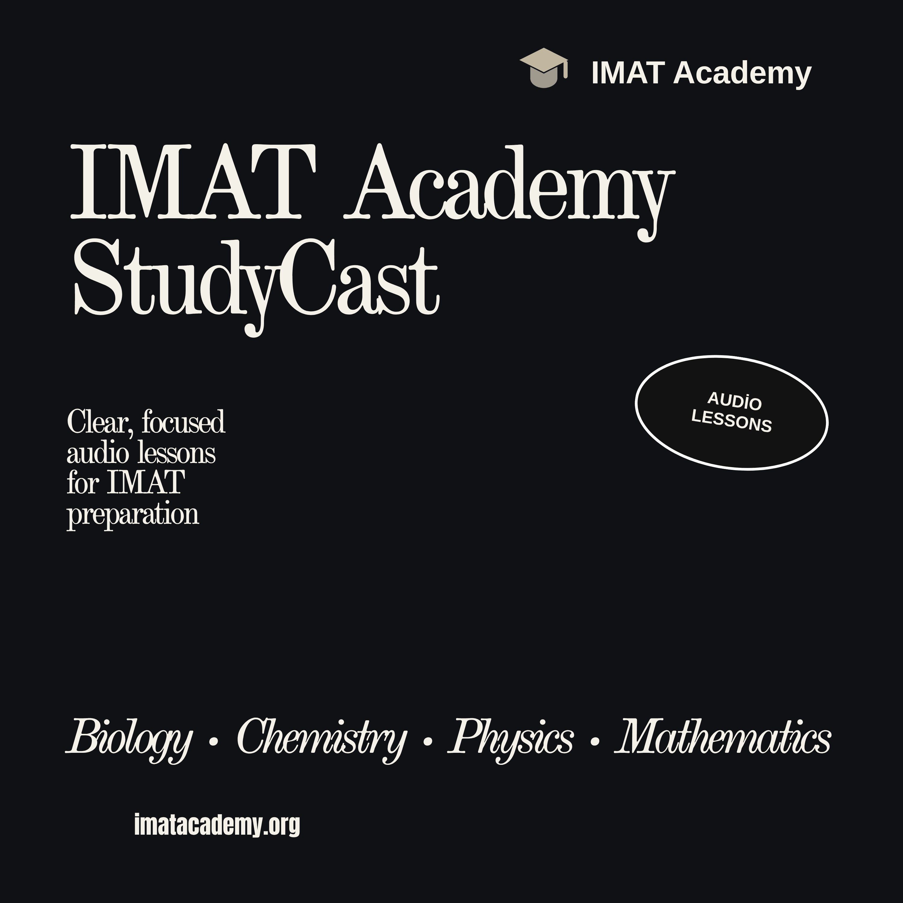 IMAT Academy StudyCast podcast cover